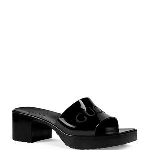 Gucci women’s Platform Block Heel Slide Sandals (Size 34 /4.5 - 5 US)